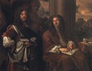 Self-Portrait with Hugh May Sir Peter Lely